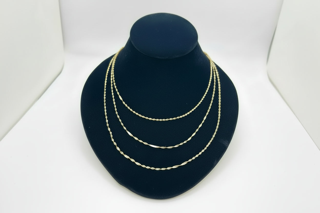 Singapore Chain Necklaces