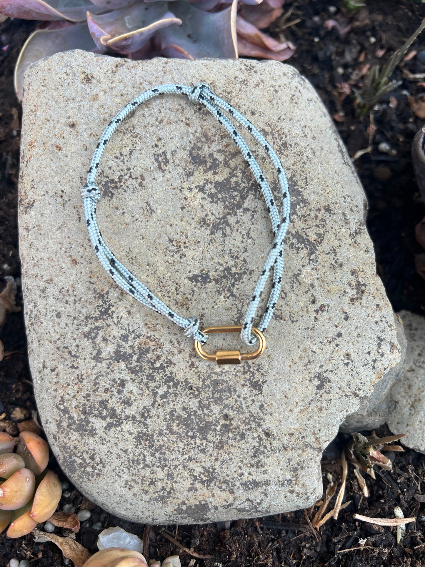 Rope Carabiner Bracelet